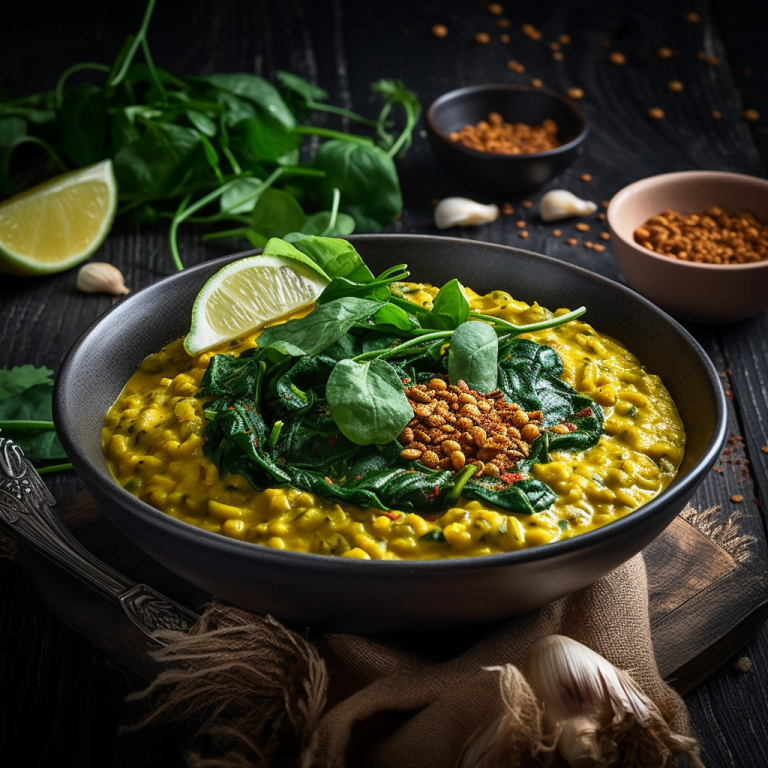 Dhal-de-lentilles-corail-aux-epinards-133-kcal100g