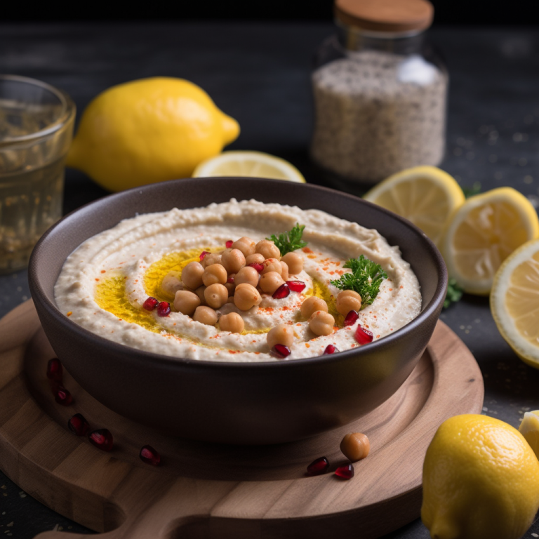 Houmous healthy – 166 kcal/100g