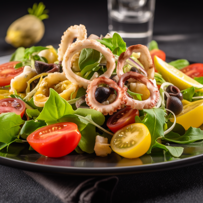 Salade de la mer à l&rsquo;italienne – 140 kcal/100g